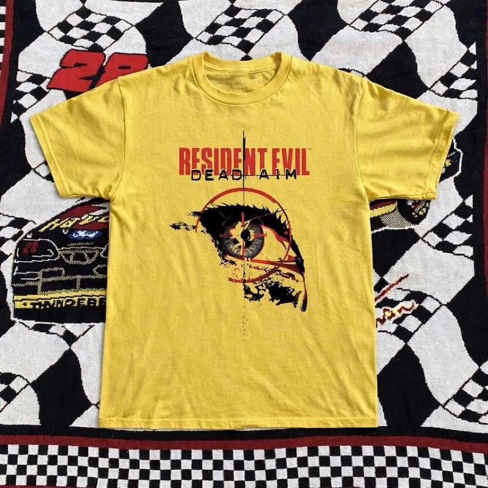 Yellow Resident Evil Dead Aim Graphic Tee